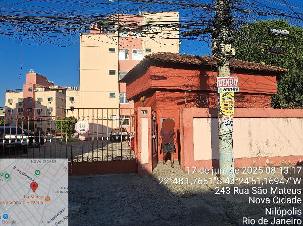 Vende-se em Nilopolis-RJ  apto, 34.26 de área privativa,  1_qto(s), WC, 1_sala(s), cozinha.