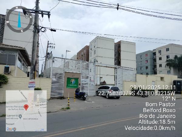 Vende-se em Belford Roxo-RJ  apto, 45.00 de área total, 45.00 de área privativa,  2_qto(s), a.serv, WC, 1_sala(s), cozinha.