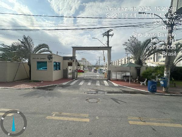 Vende-se em Macae-RJ  apto, 53.50 de área total, 45.94 de área privativa,  2_qto(s), a.serv, WC, 1_sala(s), cozinha, 1_vaga(s) de garagem.