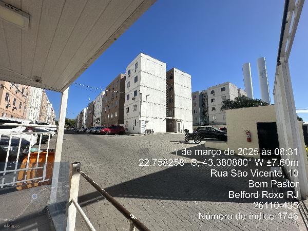 Vende-se em Belford Roxo-RJ  apto, 90.25 de área total, 45.00 de área privativa,  2_qto(s), WC, 1_sala(s), cozinha, 1_vaga(s) de garagem.