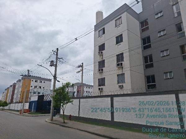 Vende-se em Duque De Caxias-RJ  apto, 47.19 de área total, 47.19 de área privativa,  2_qto(s), WC, 1_sala(s), cozinha.
