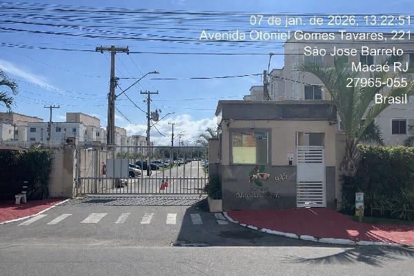 Vende-se em Macae-RJ  apto, 54.60 de área total, 45.94 de área privativa,  2_qto(s), WC, 1_sala(s), cozinha, 2_vaga(s) de garagem.