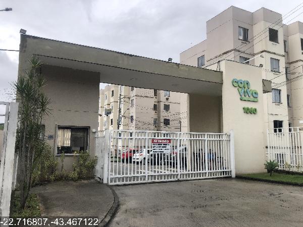 Vende-se em Nova Iguacu-RJ  apto, 59.28 de área total, 42.61 de área privativa,  2_qto(s), WC, 1_sala(s), cozinha.
