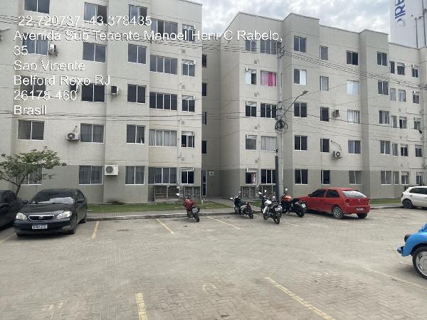 Vende-se em Belford Roxo-RJ  apto, 61.66 de área total, 41.06 de área privativa,  2_qto(s), WC, 1_sala(s), cozinha.