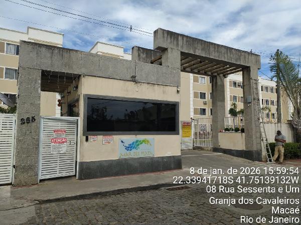 Vende-se em Macae-RJ  apto, 59.86 de área total, 50.09 de área privativa,  2_qto(s), a.serv, WC, cozinha, 1_vaga(s) de garagem.