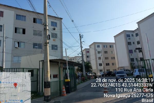 Vende-se em Nova Iguacu-RJ  apto, 43.30 de área total, 43.30 de área privativa,  2_qto(s), WC, 1_sala(s), cozinha, 1_vaga(s) de garagem.