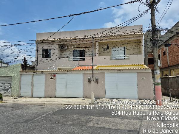 Vende-se em Nilopolis-RJ  apto, 61.91 de área total, 51.64 de área privativa,  2_qto(s), WC, 1_sala(s), cozinha, 1_vaga(s) de garagem.
