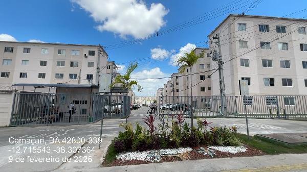 Vende-se em Camacari-BA  apto, 94.78 de área total, 40.53 de área privativa,  2_qto(s), a.serv, WC, 1_sala(s), cozinha, 1_vaga(s) de garagem.