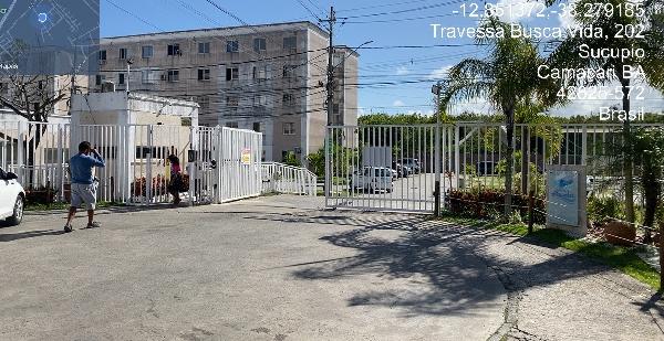 Vende-se em Camacari-BA  apto, 72.31 de área total, 39.03 de área privativa,  2_qto(s), WC, 1_sala(s), cozinha, 1_vaga(s) de garagem.