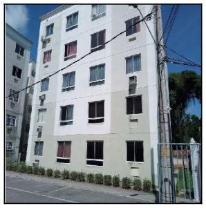 Vende-se em Rio De Janeiro-RJ  apto, 43.72 de área privativa,  2_qto(s), a.serv, WC, 1_sala(s), cozinha.