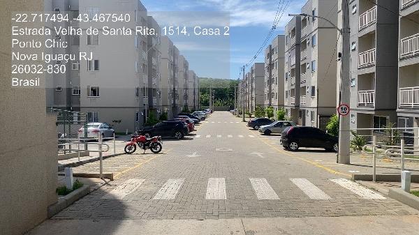 Vende-se em Nova Iguacu-RJ  apto, 73.95 de área total, 43.68 de área privativa,  2_qto(s), WC, 1_sala(s), cozinha.