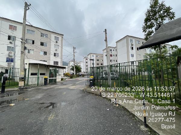 Vende-se em Nova Iguacu-RJ  apto, 77.34 de área total, 43.30 de área privativa,  2_qto(s), WC, 1_sala(s), cozinha.