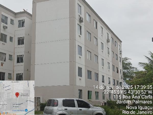 Vende-se em Nova Iguacu-RJ  apto, 43.30 de área total, 43.30 de área privativa,  2_qto(s), WC, 1_sala(s), cozinha.