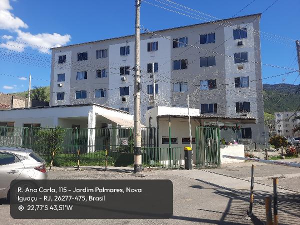 Vende-se em Nova Iguacu-RJ  apto, 43.30 de área total, 43.30 de área privativa,  1_qto(s), WC, 1_sala(s), cozinha.