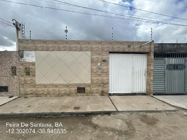 Vende-se em Feira De Santana-BA  Casa, 54.50 de área total, 54.50 de área privativa, 133.00 de área do terreno,  2_qto(s), WC, 1_sala(s), cozinha.