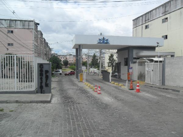 Vende-se em Feira De Santana-BA  apto, 42.91 de área total, 42.91 de área privativa,  2_qto(s), a.serv, WC, 1_sala(s), cozinha.