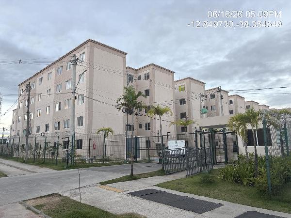 Vende-se em Salvador-BA  apto, 67.08 de área total, 40.53 de área privativa,  2_qto(s), a.serv, WC, 1_sala(s), cozinha.