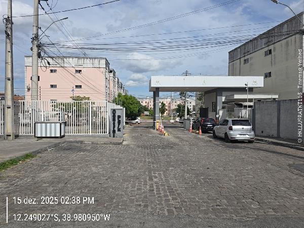 Vende-se em Feira De Santana-BA  apto, 42.91 de área total, 42.91 de área privativa,  2_qto(s), a.serv, WC, 1_sala(s), cozinha.