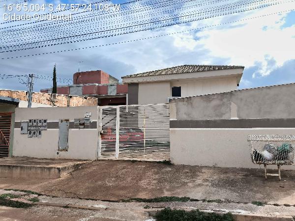 Vende-se em Cidade Ocidental-GO  apto, 54.52 de área privativa,  2_qto(s), a.serv, WC, 1_sala(s), cozinha, 1_vaga(s) de garagem.