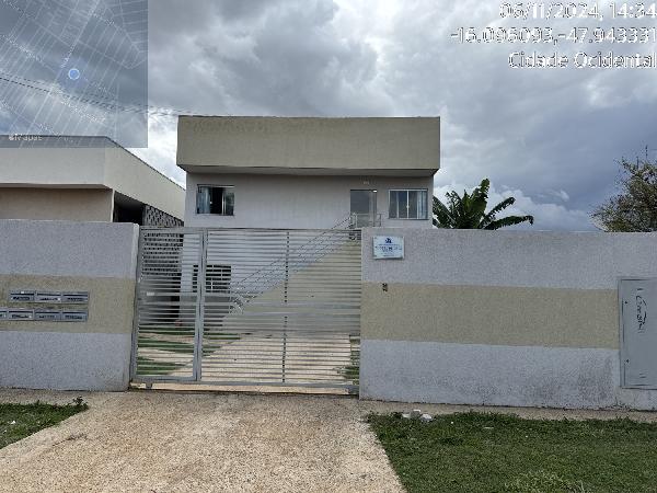 Vende-se em Cidade Ocidental-GO  apto, 52.60 de área privativa,  2_qto(s), a.serv, WC, 1_sala(s), cozinha, 1_vaga(s) de garagem.