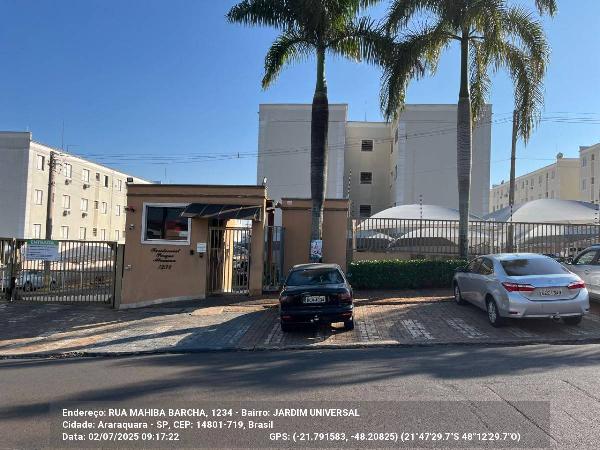 Vende-se em Araraquara-SP  apto, 91.62 de área total, 45.25 de área privativa,  2_qto(s), a.serv, WC, 1_sala(s), cozinha, 1_vaga(s) de garagem.