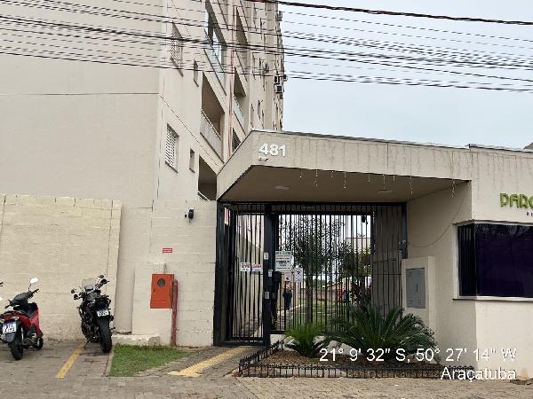 Vende-se em Aracatuba-SP  apto, 69.65 de área total, 57.62 de área privativa,  3_qto(s), 2_vaga(s) de garagem.