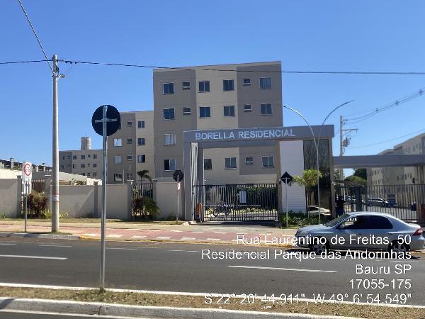 Vende-se em Bauru-SP  apto, 86.62 de área total, 39.30 de área privativa,  2_qto(s), WC, 1_sala(s), cozinha, 1_vaga(s) de garagem.