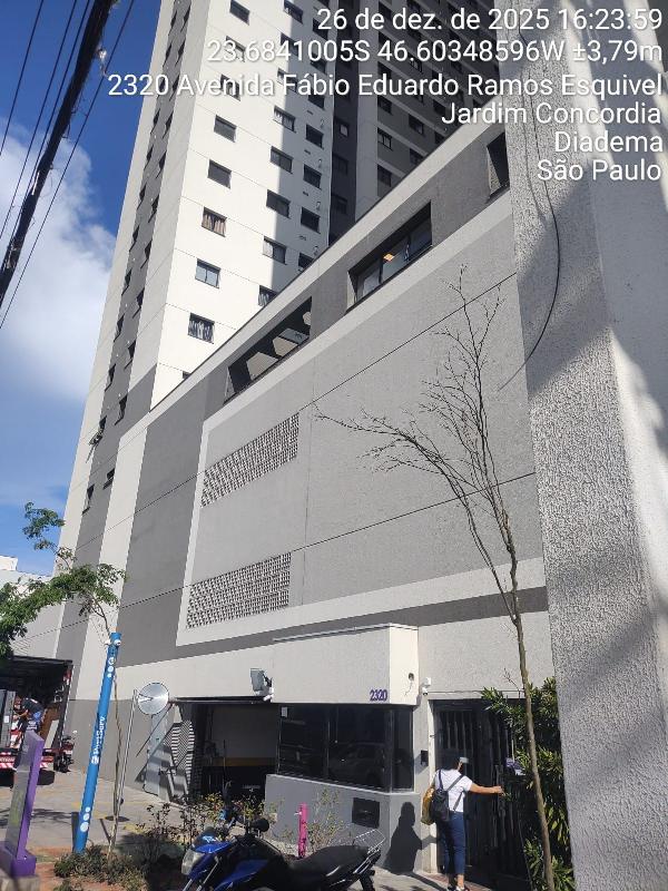 Vende-se em Diadema-SP  apto, 61.10 de área total, 40.12 de área privativa,  2_qto(s), WC, 1_sala(s), cozinha.