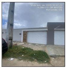 Vende-se em Horizonte-CE  Casa, 152.38 de área privativa, 321.27 de área do terreno,  2_qto(s), varanda, a.serv, WC, 1_sala(s), cozinha, 1_vaga(s) de garagem.
