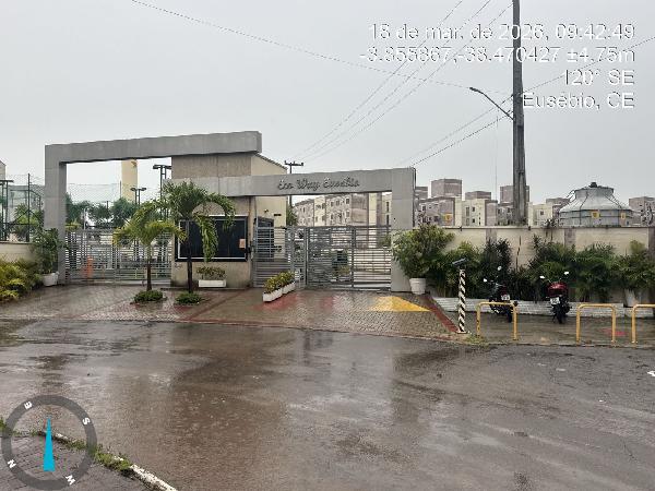 Vende-se em Eusebio-CE  apto, 49.78 de área total, 40.83 de área privativa,  2_qto(s), a.serv, WC, 1_sala(s), cozinha, 1_vaga(s) de garagem.