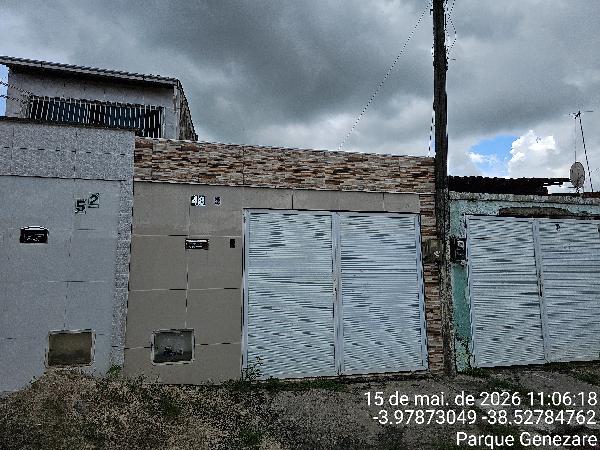 Vende-se em Itaitinga-CE  Casa, 70.00 de área total, 70.00 de área privativa, 200.00 de área do terreno,  2_qto(s), a.serv, WC, 1_sala(s), cozinha.