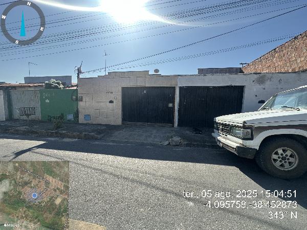 Vende-se em Horizonte-CE  Casa, 53.14 de área total, 53.14 de área privativa, 282.00 de área do terreno,  2_qto(s), a.serv, WC, 1_sala(s).