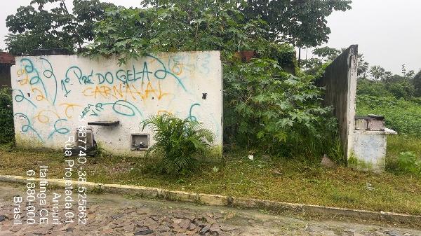 Vende-se em Itaitinga-CE  Terreno, 125.00 de área do terreno.
