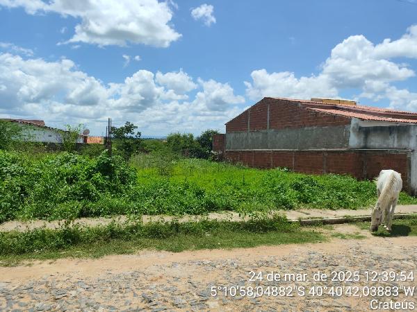 Vende-se em Crateus-CE  Terreno, 709.29 de área do terreno.