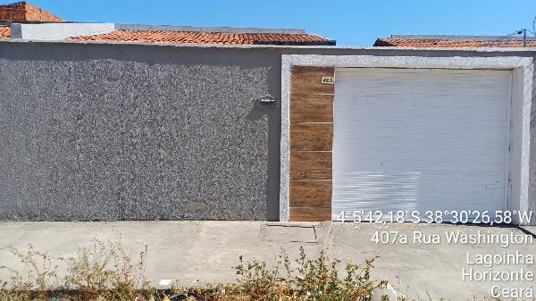 Vende-se em Horizonte-CE  Casa, 78.00 de área total, 78.00 de área privativa, 279.19 de área do terreno,  2_qto(s), a.serv, WC, 1_sala(s), cozinha, 1_vaga(s) de garagem.