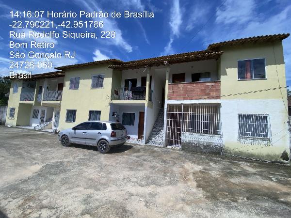 Vende-se em Sao Goncalo-RJ  apto, 61.50 de área privativa,  2_qto(s), WC, 1_sala(s), cozinha.