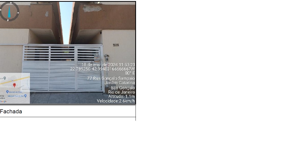 Vende-se em Sao Goncalo-RJ  apto, 56.62 de área privativa,  2_qto(s), a.serv, WC, 1_sala(s), cozinha.