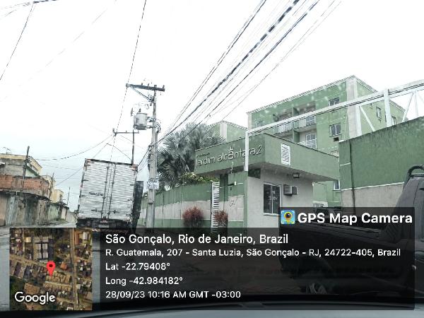 Vende-se em Sao Goncalo-RJ  apto, 59.90 de área privativa,  2_qto(s), varanda, a.serv, WC, 1_sala(s), cozinha, 1_vaga(s) de garagem.