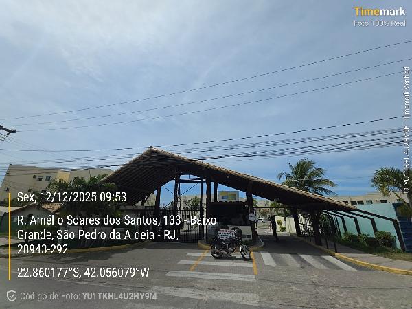 Vende-se em Sao Pedro Da Aldeia-RJ  apto, 93.78 de área total, 80.67 de área privativa,  2_qto(s), WC, 1_sala(s), cozinha, 1_vaga(s) de garagem.