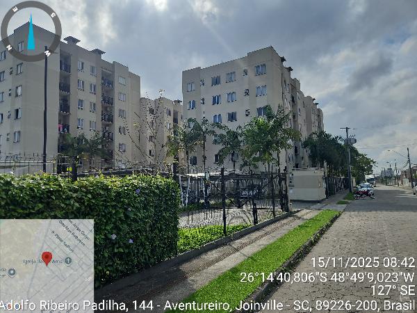 Vende-se em Joinville-SC  apto, 62.23 de área total, 52.17 de área privativa,  2_qto(s), 1_vaga(s) de garagem.
