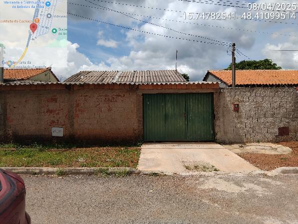 Vende-se em Cocalzinho De Goias-GO  Casa, 47.50 de área total, 47.50 de área privativa, 180.00 de área do terreno,  2_qto(s), WC, 1_sala(s), cozinha.