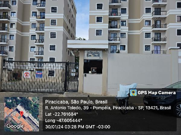 Vende-se em Piracicaba-SP  apto, 52.13 de área privativa,  2_qto(s), WC, 1_sala(s), cozinha, 2_vaga(s) de garagem.