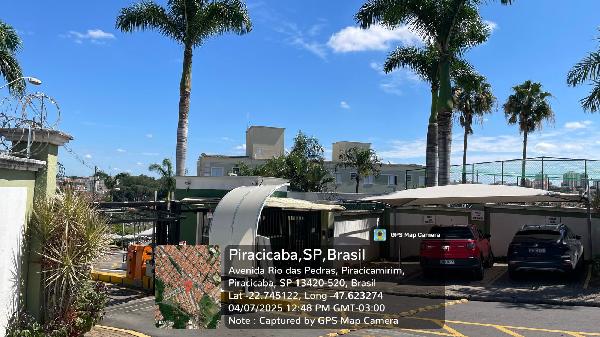 Vende-se em Piracicaba-SP  apto, 81.83 de área total, 45.95 de área privativa,  2_qto(s), a.serv, WC, 1_sala(s), cozinha, 1_vaga(s) de garagem.