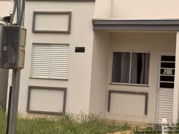 Vende-se em Varzea Grande-MT  Casa, 62.32 de área total, 62.32 de área privativa, 180.00 de área do terreno,  2_qto(s), WC, WC Emp, 1_sala(s), cozinha, 1_vaga(s) de garagem.