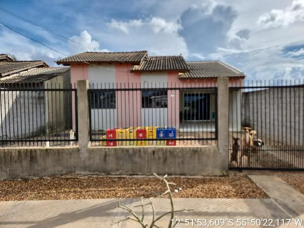 Vende-se em Sorriso-MT  Casa, 47.20 de área privativa, 330.00 de área do terreno,  2_qto(s), varanda, WC, 1_sala(s), cozinha, Terraco, 1_vaga(s) de garagem.