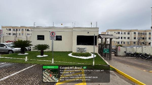 Vende-se em Cuiaba-MT  apto, 66.01 de área total, 46.41 de área privativa,  2_qto(s), a.serv, WC, 1_sala(s), cozinha, 1_vaga(s) de garagem.