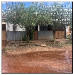 Vende-se em Varzea Grande-MT  Casa, 64.29 de área privativa, 180.00 de área do terreno,  2_qto(s), varanda, a.serv, WC, 1_sala(s), cozinha.