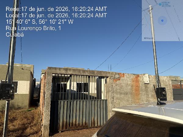 Vende-se em Varzea Grande-MT  Casa, 67.43 de área total, 67.43 de área privativa, 180.00 de área do terreno,  2_qto(s), a.serv, WC, 1_sala(s), cozinha.