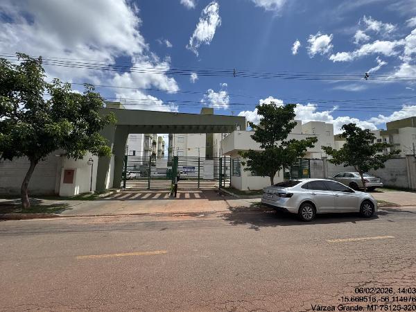 Vende-se em Varzea Grande-MT  apto, 53.97 de área total, 53.97 de área privativa,  2_qto(s), a.serv, WC, 1_sala(s), cozinha, 1_vaga(s) de garagem.