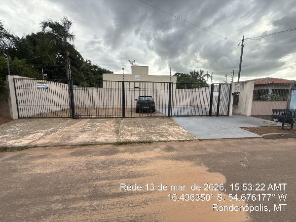 Vende-se em Rondonopolis-MT  Casa, 54.56 de área total, 54.56 de área privativa, 96.12 de área do terreno,  2_qto(s), a.serv, WC, 1_sala(s), cozinha.